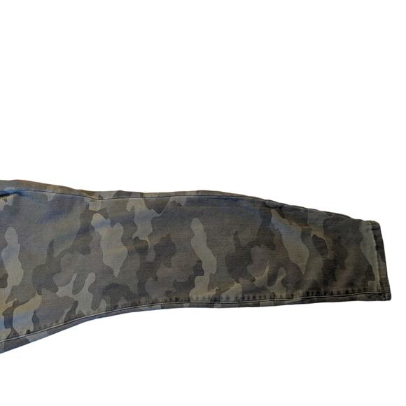 Sonoma Goods for Life Olive Camo Pull On Cotton Stretch Pant Women's Size 16W - Picture 10 of 11
